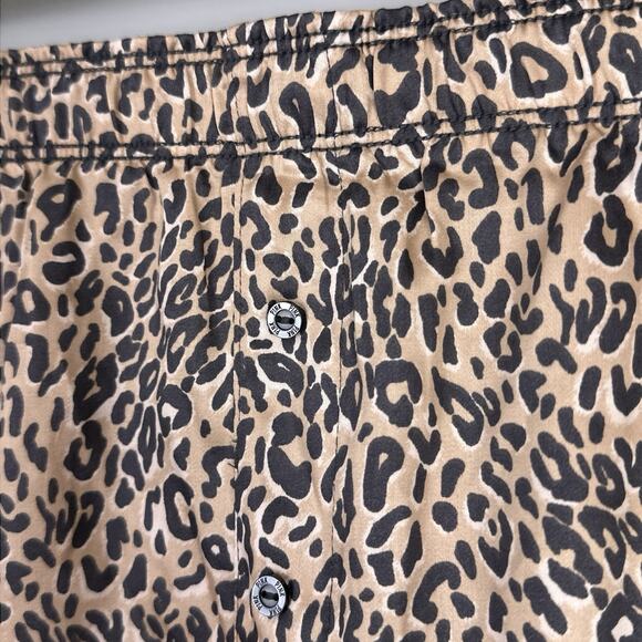 Pink Victoria’s Secret Boxy Pajama Shorts Women's XXL Tencel New Animal Print - Picture 4 of 8